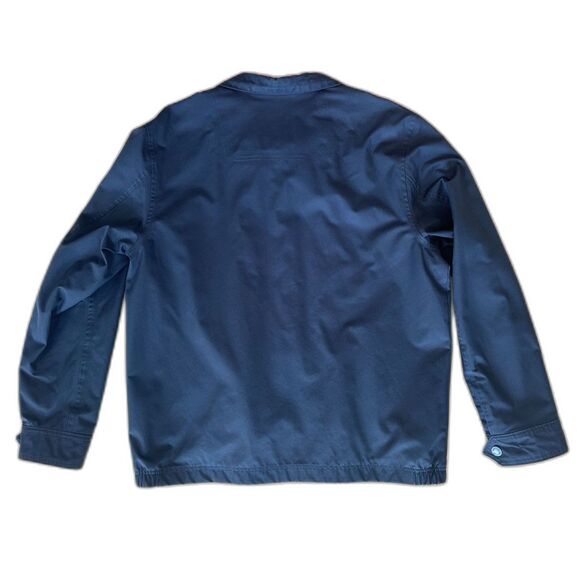 Timberland Dark Navy Blue Waterproof Jacket Rain Coat Outerwear size Large - Picture 2 of 5